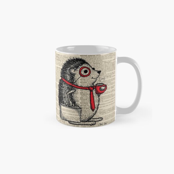 Item preview, Hedgehog with Monocle designed and sold by Tami Boyce.