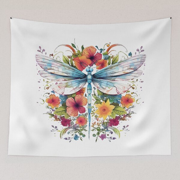 Item preview, Floral Dragonfly designed and sold by VelvetRoom.