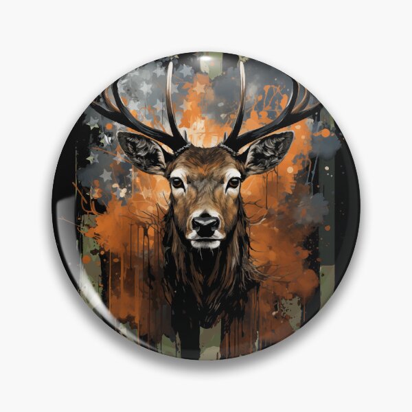 Item preview, Deer Hunting Camo US Flag for Hunters Vintage designed and sold by Billianidesigns.