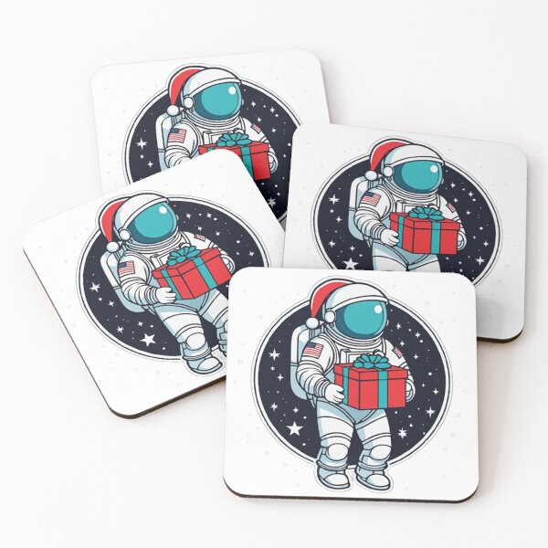 Item preview, Astronauts celebrate Christmas designed and sold by yumi86.