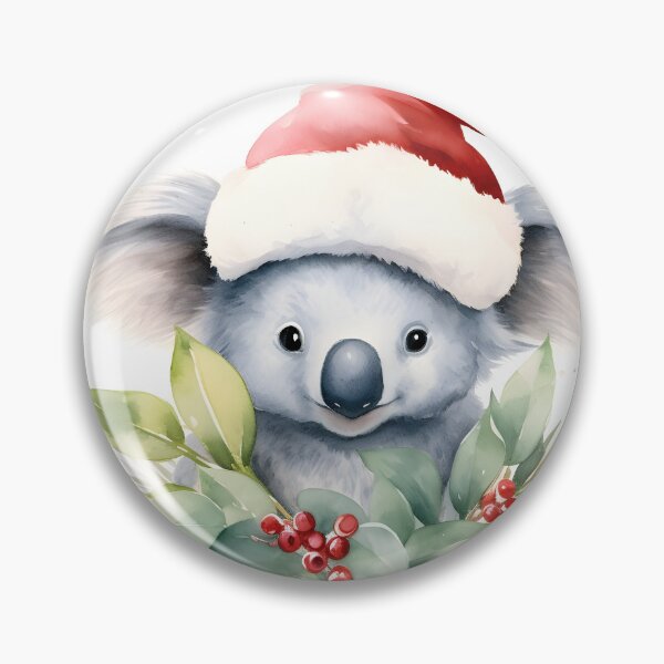 Item preview, adorable christmas holiday koala bear designed and sold by dcrc.