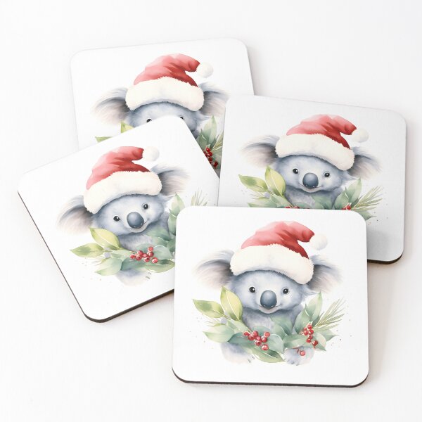 Item preview, adorable christmas holiday koala bear designed and sold by dcrc.