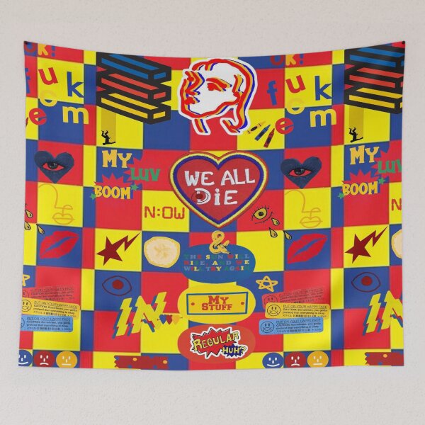 Item preview, Primary Colors Vibes designed and sold by VintagePeaces.
