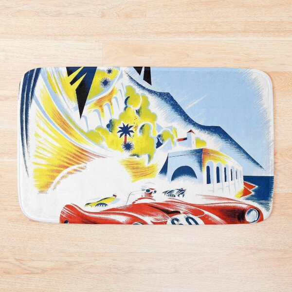 Item preview, 1952 Monaco Grand Prix - Vintage Formula Racing Poster designed and sold by Road To Track.