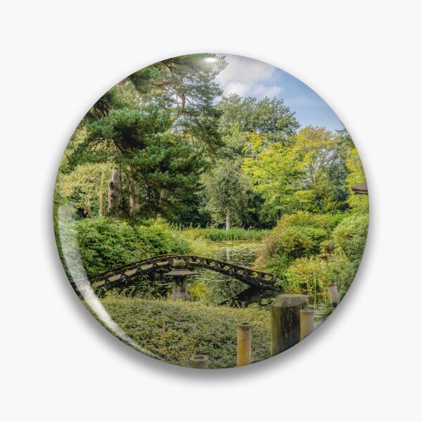 Item preview, Ornate Garden Bridge Over Pond designed and sold by AJEvans.