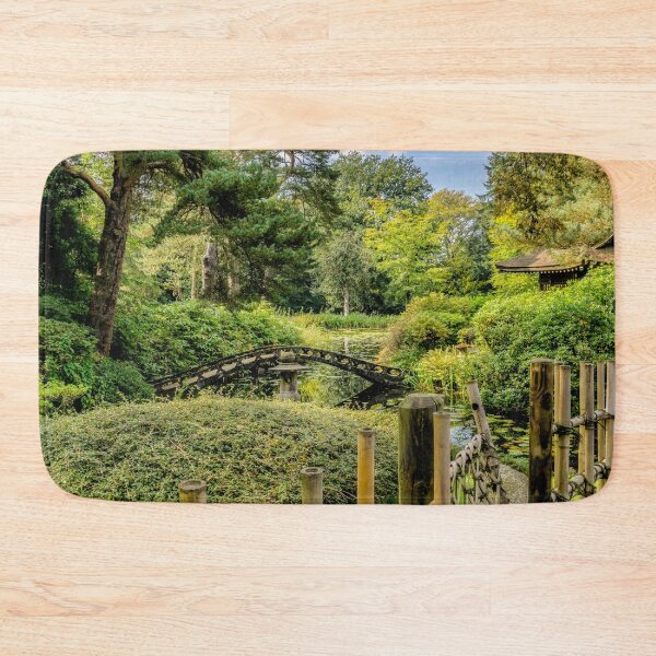 Item preview, Ornate Garden Bridge Over Pond designed and sold by AJEvans.