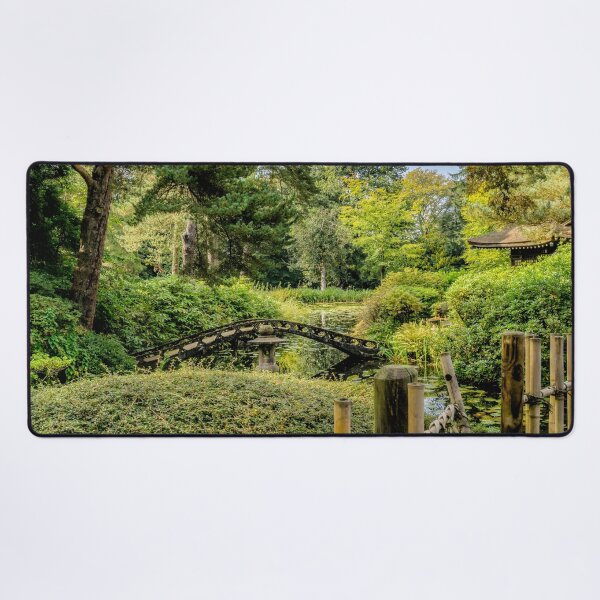 Item preview, Ornate Garden Bridge Over Pond designed and sold by AJEvans.