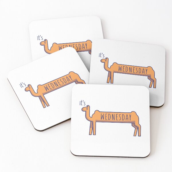 Item preview, Hump day Its wednesday funny camel designed and sold by BiggestStep.