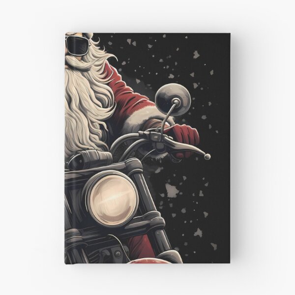 Item preview, biker santa designed and sold by DoodleBurger.