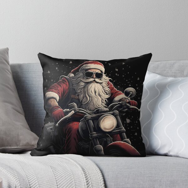 Item preview, biker santa designed and sold by DoodleBurger.