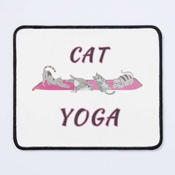 Item preview, Cat yoga designed and sold by AnnMaryGreenArt.