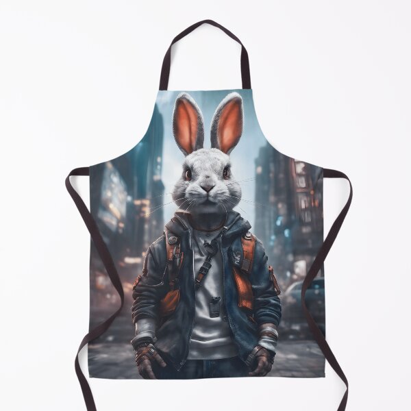 Item preview, CybetPunk Animals-rabbit #2 designed and sold by Joytube.
