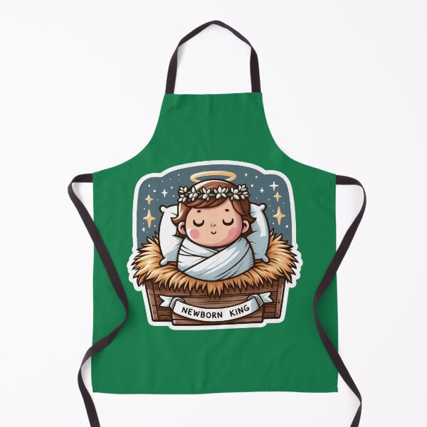Item preview, Newborn King Jesus Christ sleeping in the manger designed and sold by plushism.