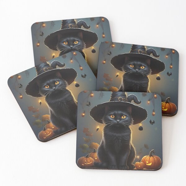 Item preview, Black cat halloween designed and sold by Promarkets.