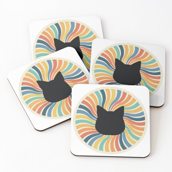 Item preview, Retro Sunset Cat Silhouette designed and sold by JPareDesign.