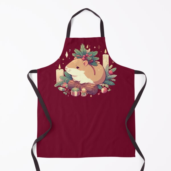 Item preview, Yuletide Capybara, A Festive Holiday Capy designed and sold by WhatsUpStyle.