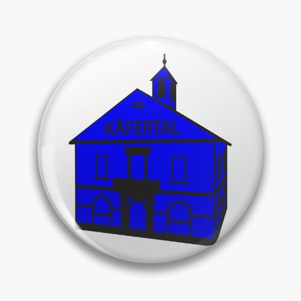 Item preview, KÄFERTAL Town Hall (crack, blue) designed and sold by MonnemKefferdal.