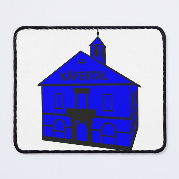 Item preview, KÄFERTAL Town Hall (crack, blue) designed and sold by MonnemKefferdal.