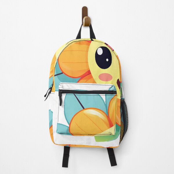 Item preview, Kawaii Fusion: Happy Flower Clipart in Light Orange and Dark Cyan designed and sold by aiartbay.