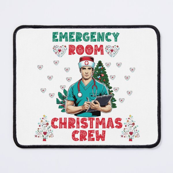 Item preview, emergency room nurse christmas crew |men design designed and sold by TshirtTalkYou.