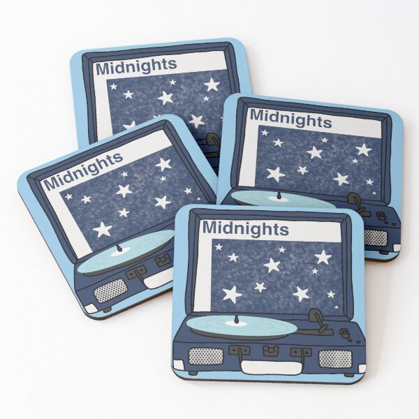 Item preview,  Record player Midnights Taylor Swift blue moon designed and sold by ScarletDesigns3.