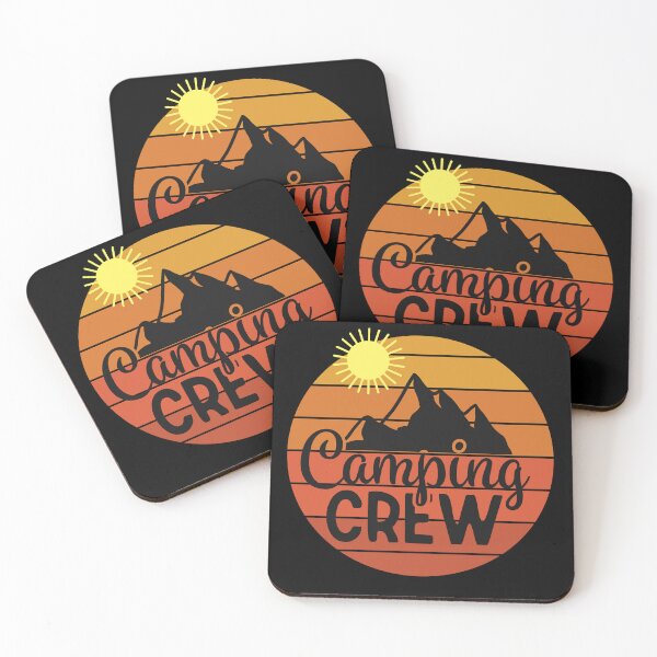 Item preview, Camping crew funny gifts for camping fans designed and sold by ABCreativeShop.