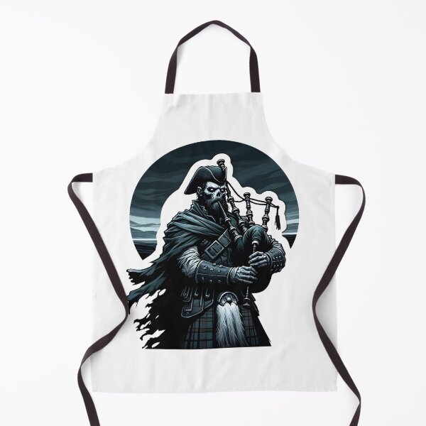 Item preview, Ghostly Bagpiper designed and sold by Truck Stop One.