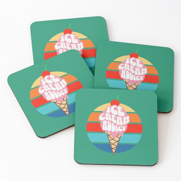 Item preview, Ice Cream Addict Vintage Sunset designed and sold by DetourShirts.