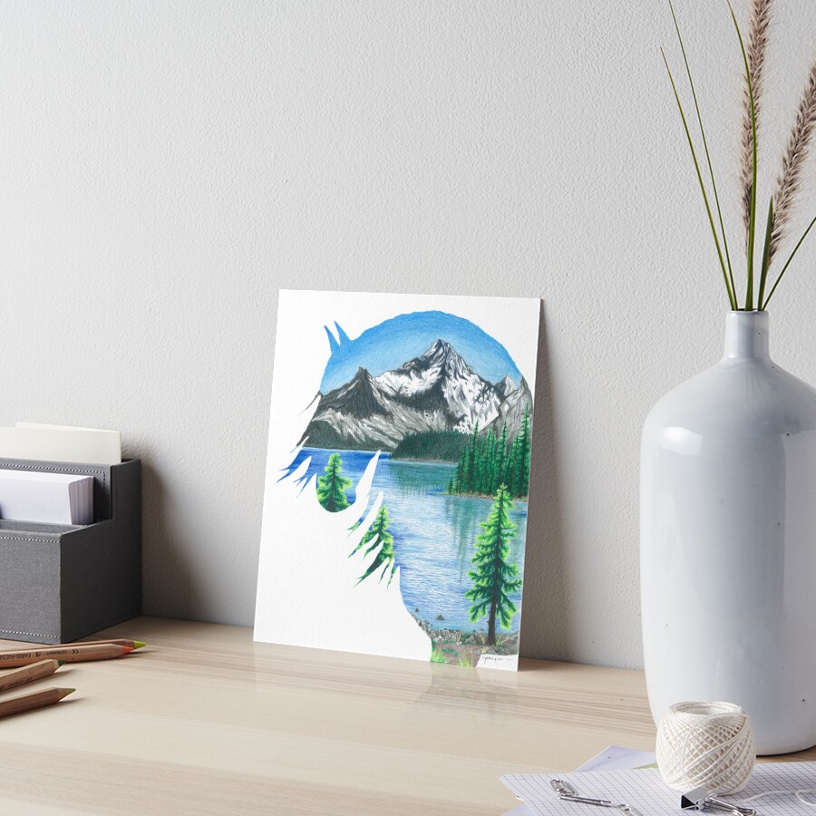 Item preview, Art Board Print designed and sold by RaeleeRousseau.