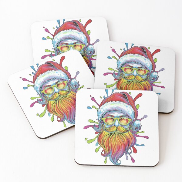 Item preview, Swag Santa and the Hipster designed and sold by unicornunicorn.