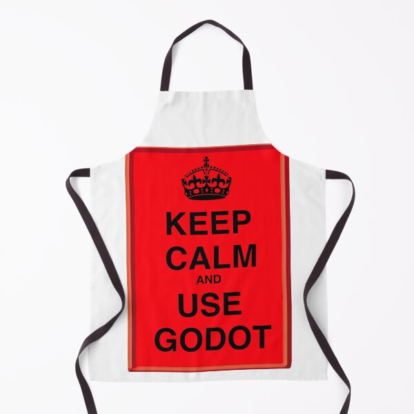 Item preview, Keep Calm and use Godot designed and sold by Quenut.