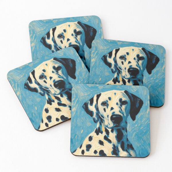 Item preview, Dotty the Dalmatian - Van Gogh Dalmatian - Graphic Art designed and sold by Star-Fragment.