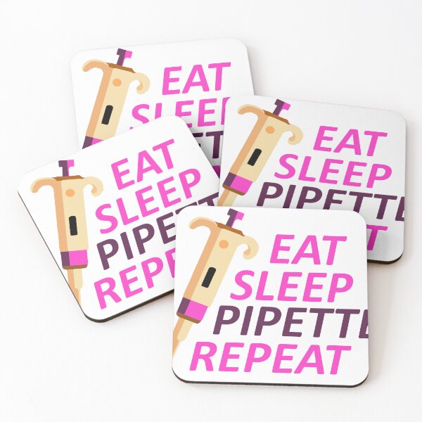 Item preview, Purple Pink Pipette Eat Sleep Pipette Repeat designed and sold by dbulnesr.