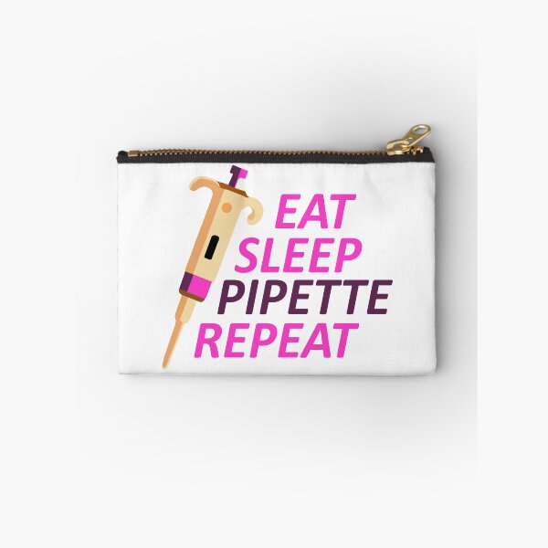 Item preview, Purple Pink Pipette Eat Sleep Pipette Repeat designed and sold by dbulnesr.