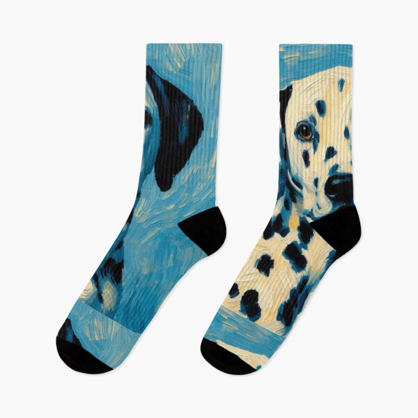 Item preview, Dotty the Dalmatian - Van Gogh Dalmatian - Graphic Art designed and sold by Star-Fragment.