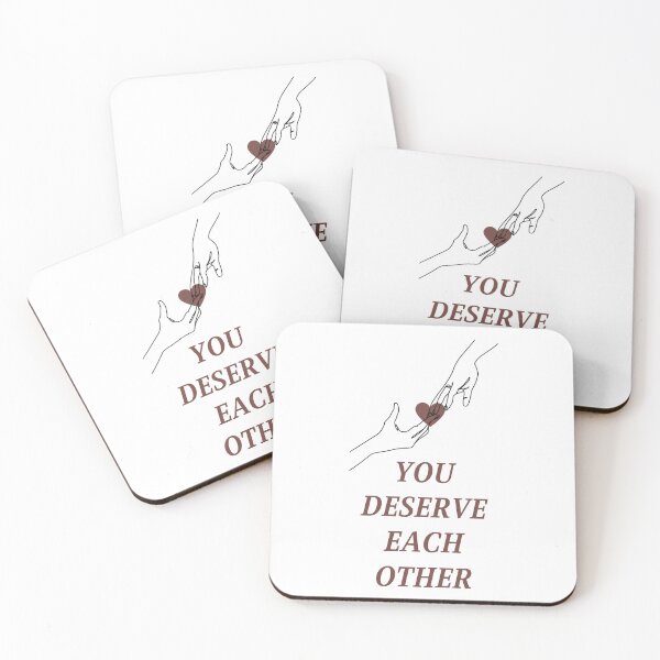 Item preview, You Deserve Each Other designed and sold by SHK-Designs.