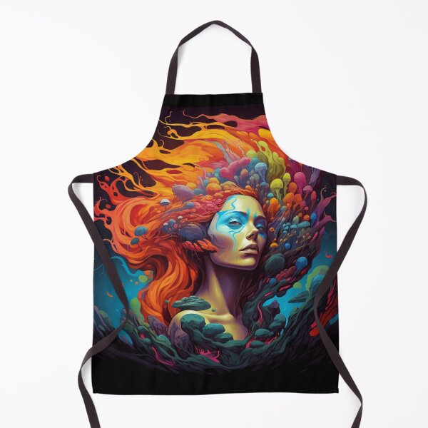 Item preview, Psychedelic Reverie - Vivid Dream Art Print designed and sold by SmartDesignByBB.