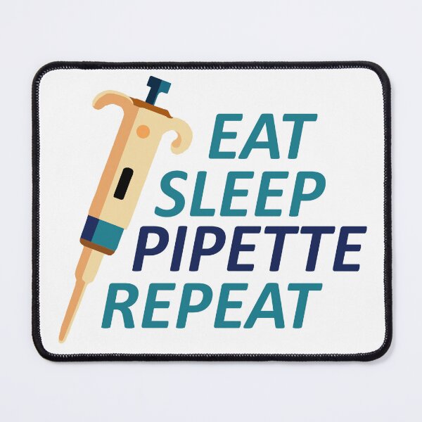Item preview, Copy of Pink Purple Pipette Eat Sleep Pipette Repeat designed and sold by dbulnesr.