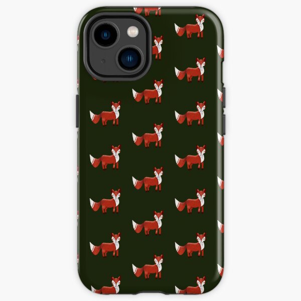 Cute fox iPhone Tough Case