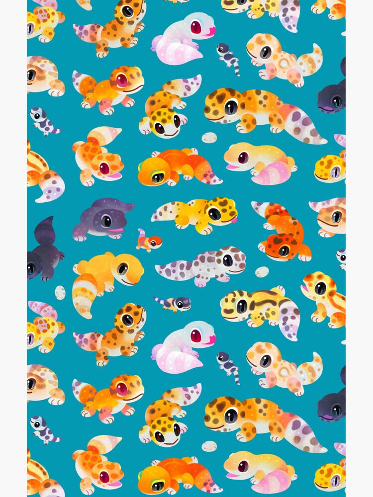 Thumbnail 4 of 4, Samsung Galaxy Phone Case, Leopard gecko - green designed and sold by pikaole.