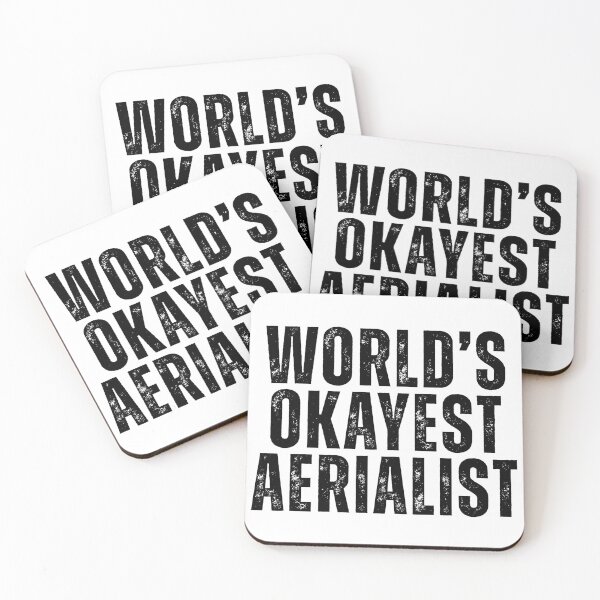 Item preview, Worlds Okayest Aerialist designed and sold by kamrankhan.