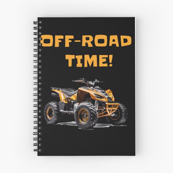 Item preview, Off-road time funny gifts for quad fans designed and sold by ABCreativeShop.