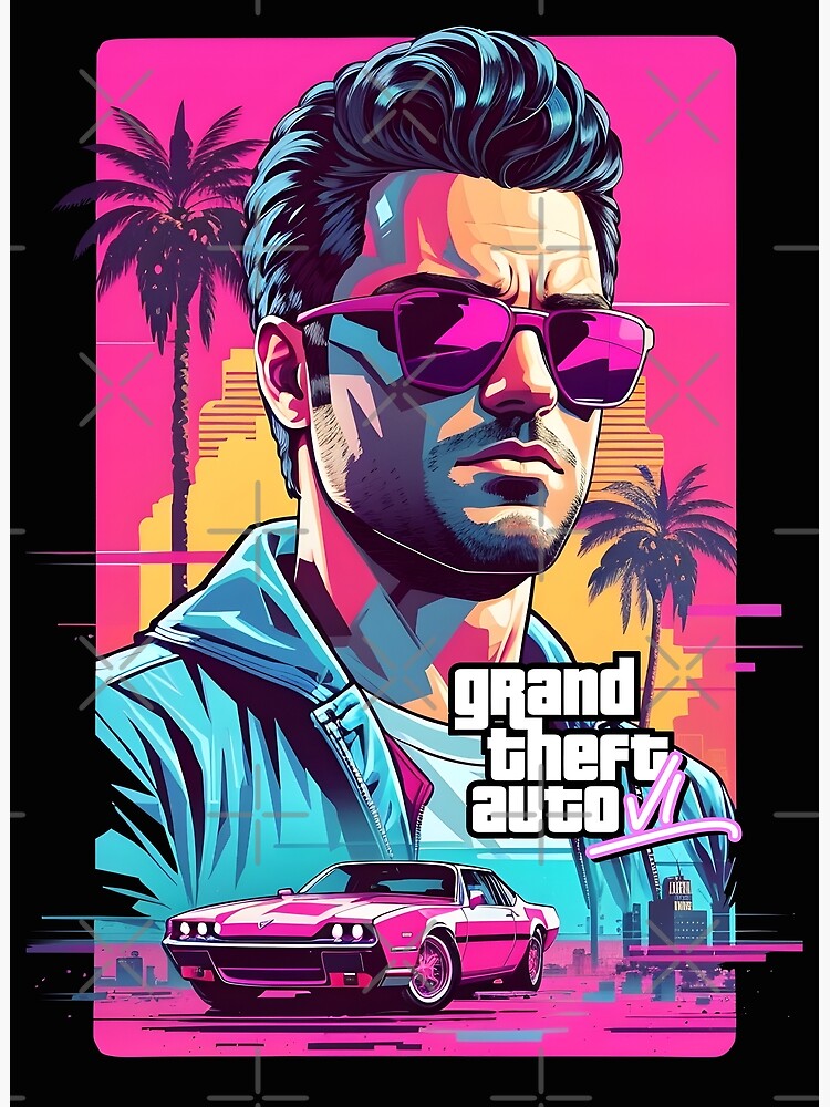 I made an A3 poster of GTA 6! : r/GTA6