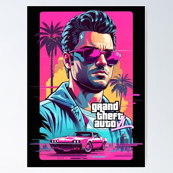  WENIN GTA san Andreas Cool Canvas Art Poster and Wall Art  Picture Print Modern Family Bedroom Decor Posters: Posters & Prints