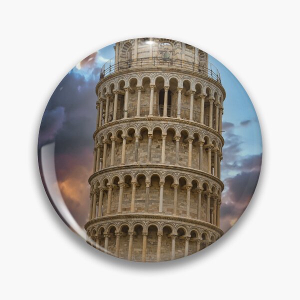 Item preview, Leaning Tower of Pisa, Sunset designed and sold by newburyboutique.