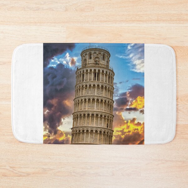 Item preview, Leaning Tower of Pisa, Sunset designed and sold by newburyboutique.