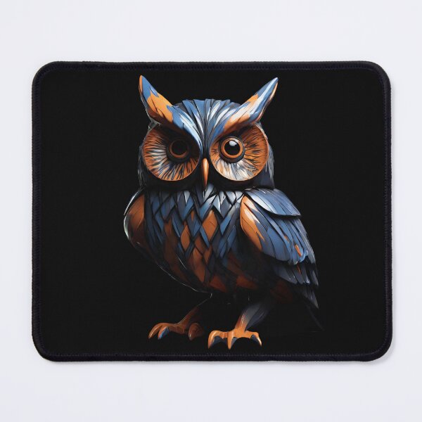 Item preview, Beautiful Cyberpunk Owl Colors designed and sold by Aquillashop.