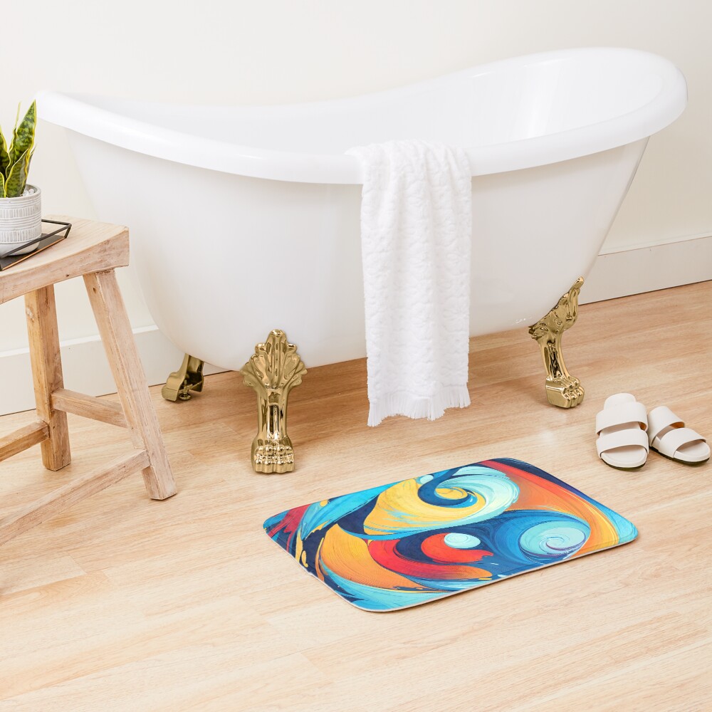 Item preview, Bath Mat designed and sold by ShoeAI.