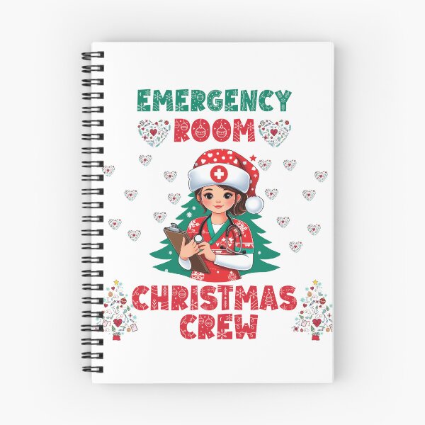 Item preview, emergency room nurse christmas crew, nurse design for women designed and sold by TshirtTalkYou.