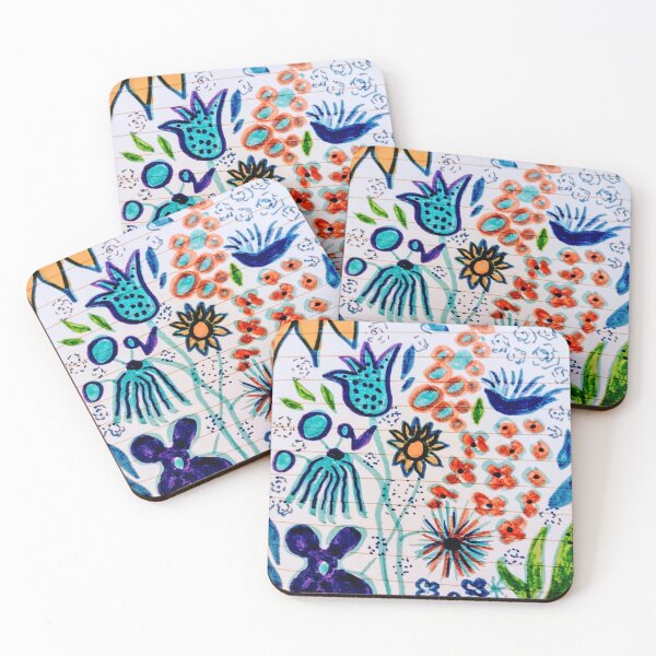 Item preview, Explosión floral soleada designed and sold by ArtbyColleen.